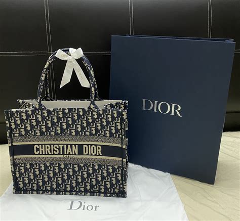 mini dior book tote